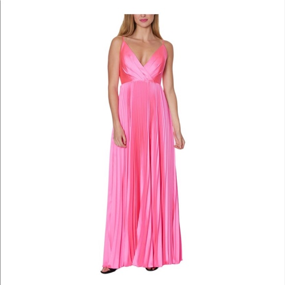 Laundry by Shelli Segal pink gown - Picture 1 of 5